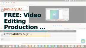 FREE: Video Editing And Enhancing Manufacturing 4-Week Training Course for $0.