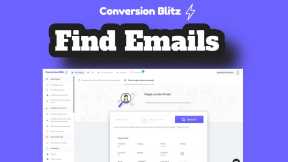Online Email Extractor Software Application|Tool|Best Email Extractor|Conversion Blitz 
