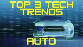 Top 3 Technology Trends in Auto Industry | EV | Machine Learning | Semi Conductor Chips