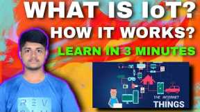IoT - Internet of Things | What is IoT? | IoT Explained in 3 Minutes | How IoT Works | In Hindi
