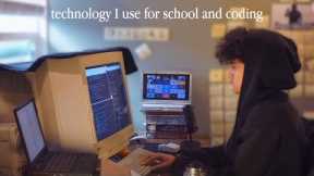 technology I use for school and coding (computer science/engineering)