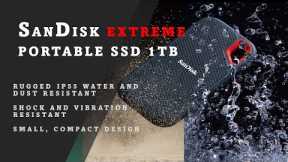 SanDisk extreme portable ssd 1TB - Unboxing and Transfer file speed test