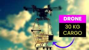 Delivery Drone to Carry 30 Kg (66 Lbs) of Cargo | Future Technology & Science News 111