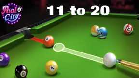 Billiards City - Android Games Play | Complete Level 11 to 20 | Mr Lifee