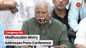 LIVE: Congress Leader Madhusudan Mistry Addresses Press Conference