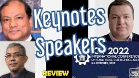 ICIT 22: Keynotes Speakers of International Conference of IT & Industrial Technologies FAST - NUCES