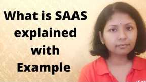 What is SAAS | Software as a Service | What is a SAAS business | Sushmita Madhu