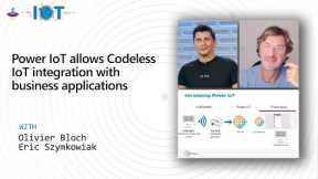 Power IoT allows Codeless IoT integration with business applications