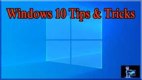 Windows 10 Tips & Tricks - IT Solution