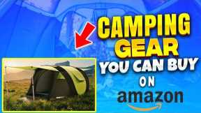Advanced Camping Gear that you can Buy on Amazon