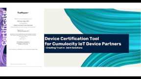 Certification Tool for Cumulocity IoT Device Partners