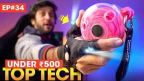 5 AMAZING *Daily Life USEFUL Gadgets* UNDER ₹500 Rs ⚡️ TOP TECH 2023 - EP #34