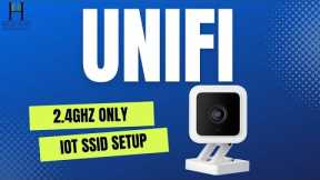 UniFi 2.4Ghz Only IoT WiFi SSID Setup