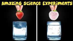 AMAZING SCIENCE EXPERIMENTS! Compilation |