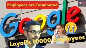 Google Announces 12,000 Job Cuts, Hours After Delaying Bonuses | Recession 2023 | Job Cut