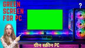 Why does my computer show a green screen on videos? Green Screen PC No copyright Computer green sc