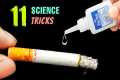 11 Awesome SCIENCE MAGIC TRICKS & 