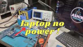 laptop no power problem repair case study 1 in bangla । Computer repair training । ashik technology