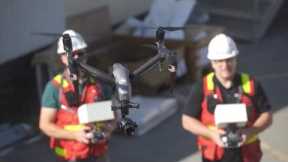 Construction Job Site Documentation with Drones