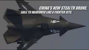 China’s new stealth drone With active flow control systems