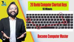 20 Useful Computer Keyboard Shortcut Keys 2023 | Become Computer Master | Technical Ustadji