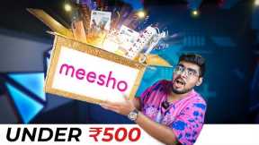 I BOUGHT 10 TECH GADGETS FROM MEESHO | Under ₹500