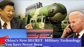 China’s New SECRET  Military Technology You have Never Seen