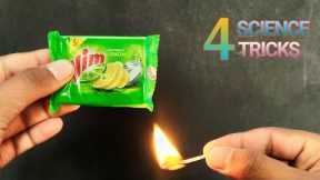 4 Easy Science Experiments And Tricks || Amazing Science Experiments
