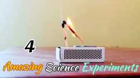 4 AMAZING SCIENCE EXPERIMENTS  |  Experiments | Science Experiments || Science invention || #viral