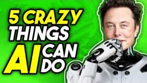 Elon musk warned us. 5 crazy facts about what AI do better then humans today !