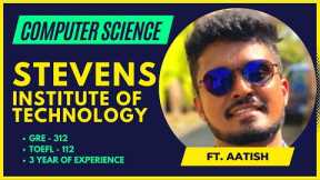 Stevens Institute Of Technology MS CS | Computer Science | ft Aatish  X Nitinkumar Gove | MS IN USA