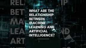 Top artificial intelligence Trends 2022 | relationship between machine learning and AI #shorts