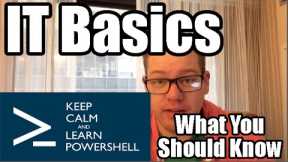 Basic Skills for Computer Jobs - What you should know about IT Basics