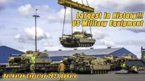 ACTUAL VIDEO Thousands of US Military Equipment Arrive in Subic Philippines |Balikatan Exercise 2023