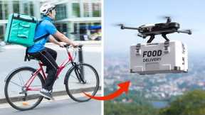 Drone Delivery Revolutionizes Food Industry