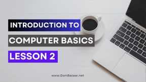 Basic computer training - Computer files and folders | File Extension in Computer |