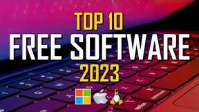 Top 10 Best FREE SOFTWARE For Your Computer (2023)