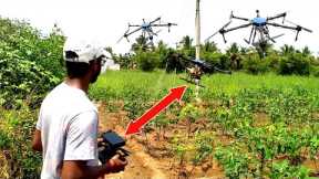 How to drone field spraying | Agriculture | Drone | Farming | Technology | Farming Thozha Drones