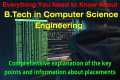 B.Tech in Computer Science