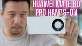 Huawei Mate 60 Pro Hands-On: The Phone That Escalates US/China Tension