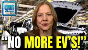HUGE NEWS! GM CEO Shocking WARNING To All EV Makers!