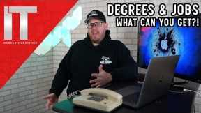 What Kind of I.T. Job Can You Get With a Degree? Information Technology Jobs with Degrees