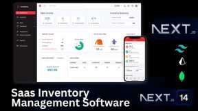 Building SAAS: Inventory Management Software | Next 14 Series - Episode 1