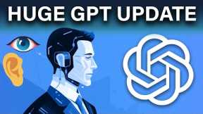 ChatGPT Can NOW See, Hear & Speak! (HUGE GPT Update)