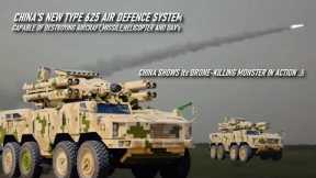 China's New Type 625 air defense,combining a self propelled anti aircraft gun and a missile launcher