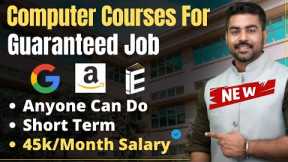 2023 Best Computer Courses for Direct Job | 100% Placement | After 10,12 & Graduation