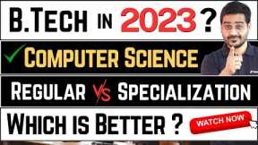 💥B.Tech CSE or B.Tech CSE Specialization? BTech Computer Science Career💥 #btechcse ##btechjobs