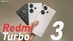 Redmi Turbo 3 Unboxing: Turbo 3! Not Note 13T