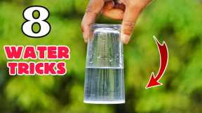 8 Amazing Water Experiments At Home || Easy Science Experiments With Water