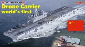 China builds world’s first dedicated drone carrier